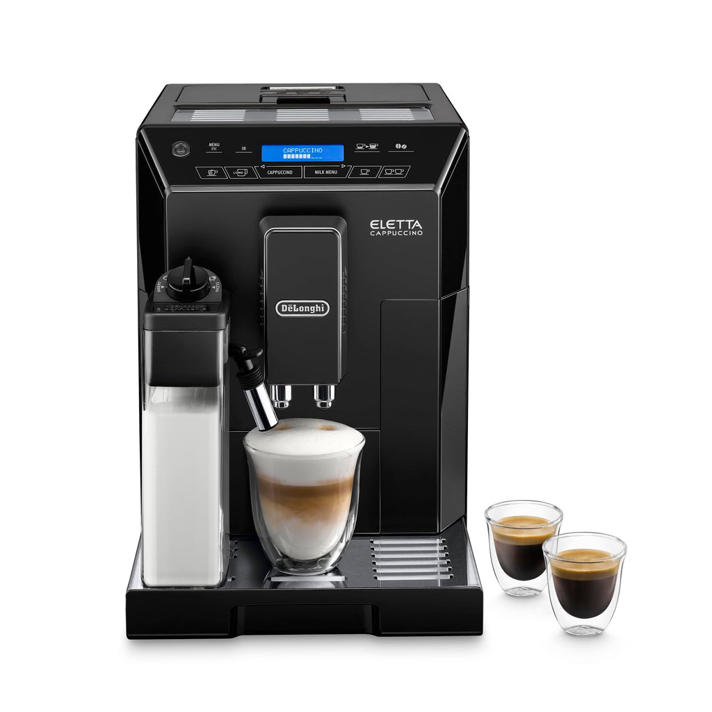 Eletta – Machine à Café Automatique avec Broyeur, LatteCrema System, Boissons Lactées, 2 L, Noir