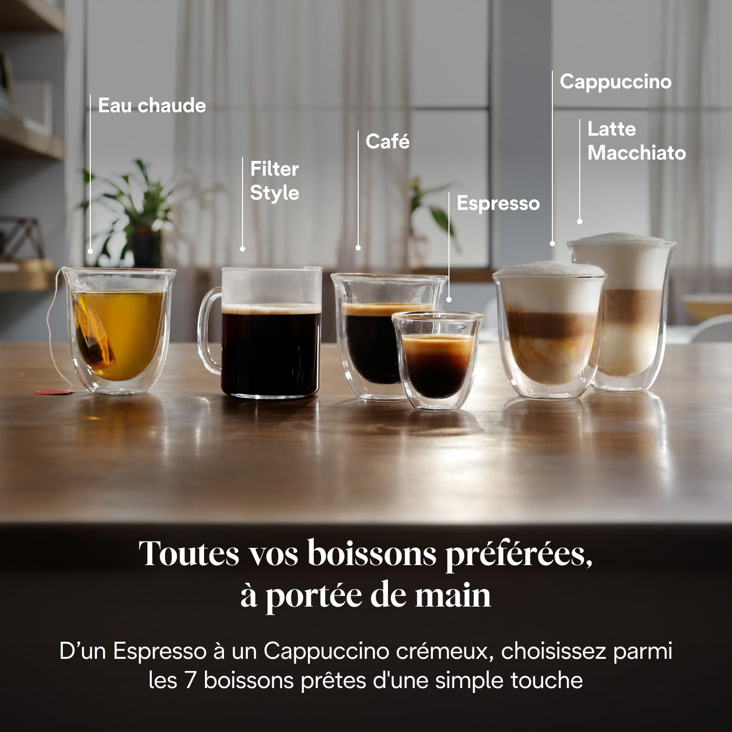 Magnifica Evo Perfetto – Machine à Café Automatique avec Broyeur, Mousseur LatteCrema, 7 Boissons, Argent et Noir