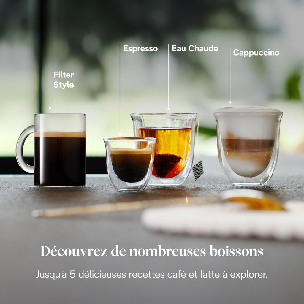 Magnifica Start Perfetto – Machine à Café Automatique avec Broyeur, Mousseur LatteCrema, Noir